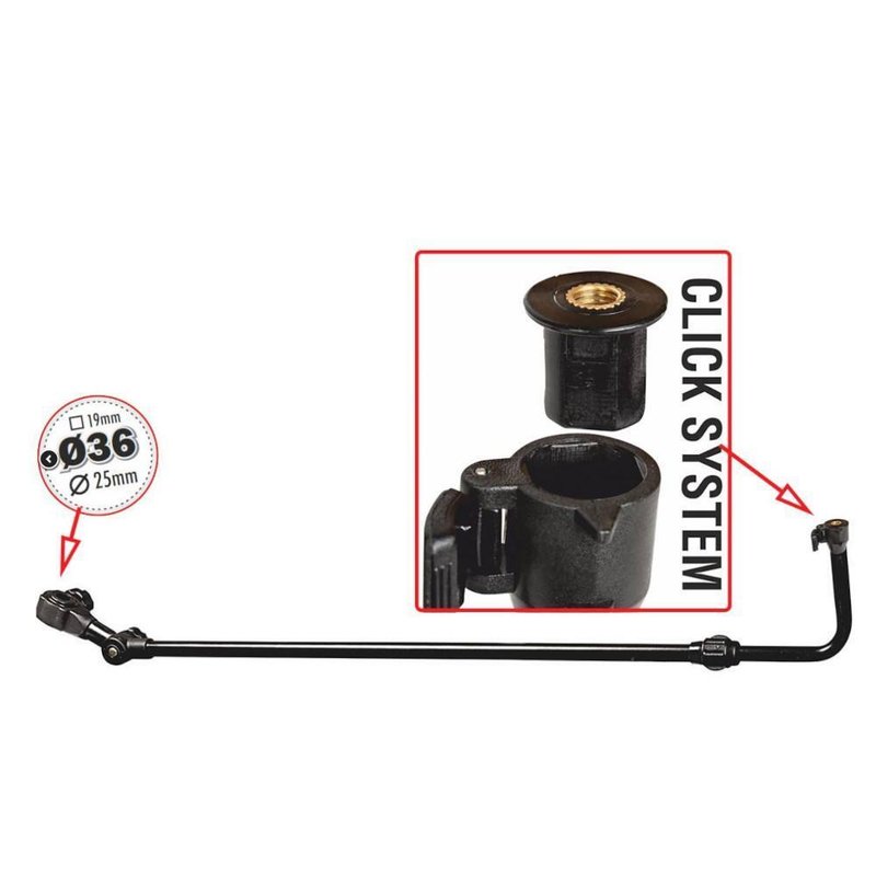 Прикачно Traper MATCH FEEDER CLICK ROD REST 50-100см Прикачни и ...